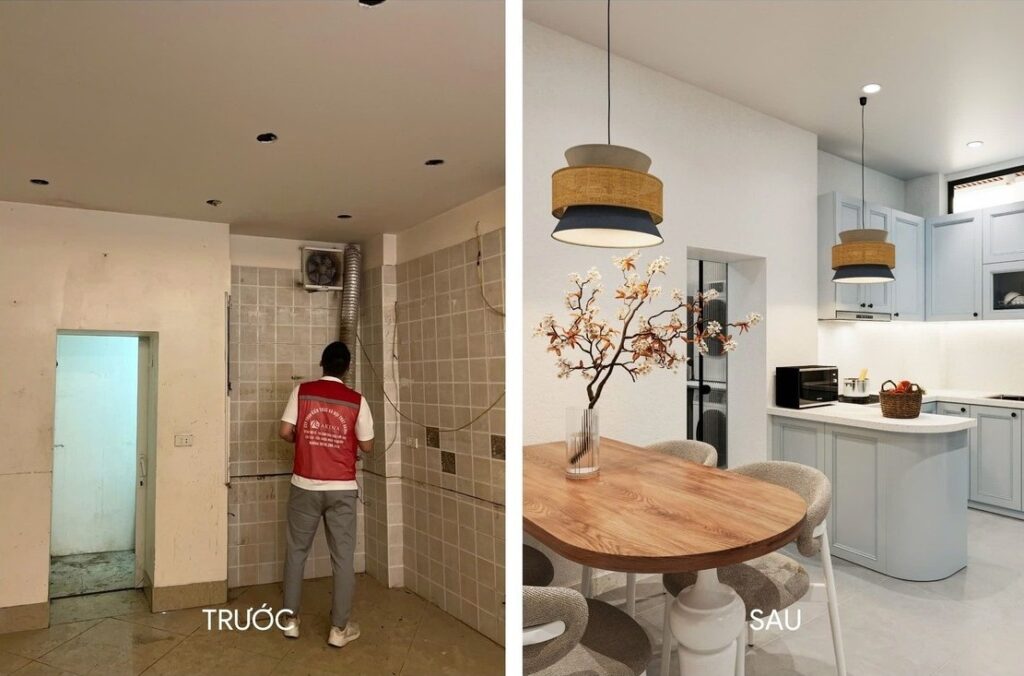 Dự án cải tạo nhà cũ thành mới