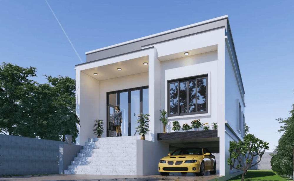 Thiết kế kiến trúc là phần quan trọng trước khi xây nhà,