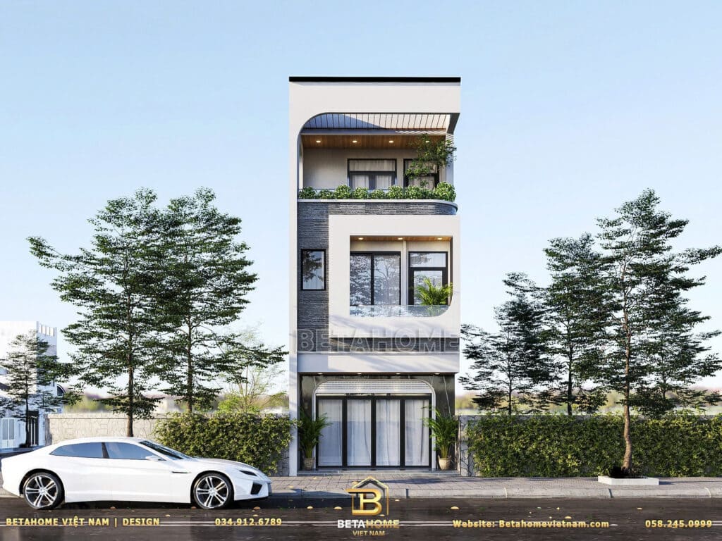 Mẫu thiết kế nhà phố hiện đại 3 tầng - giiải pháp tối ưu cho không gian sống,