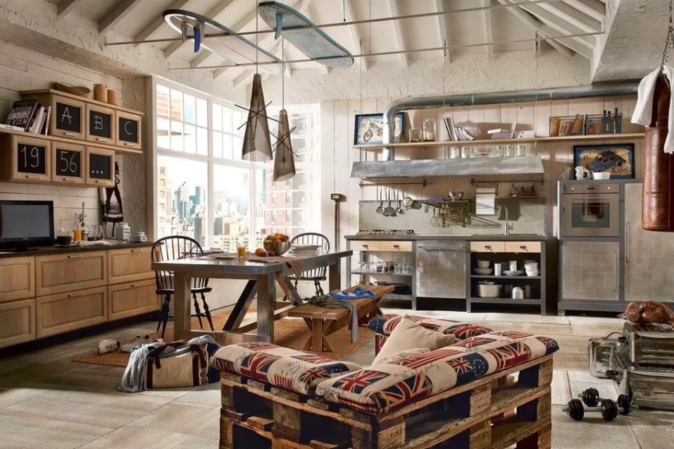 Thiết kế nội thất phong cách vintage mang hơi thở hoài niệm, gợi nhớ dấu ấn thời gian qua từng món đồ.