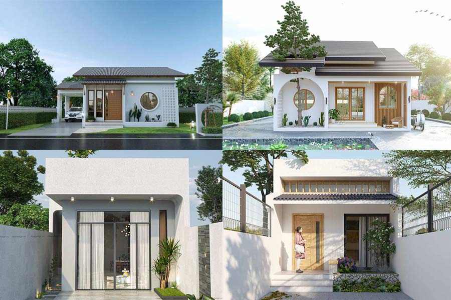 Diện tích xây nhà gồm tổng diện tích của tất cả các phần được quy đổi theo hệ số riêng